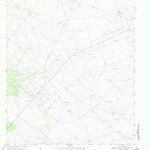 United States Geological Survey Soda Lake SE, TX (1968, 24000-Scale) digital map