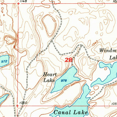 United States Geological Survey Soda Lake, WA (1954, 24000-Scale) digital map