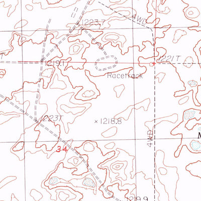 United States Geological Survey Soda Lake West, NV (1985, 24000-Scale) digital map