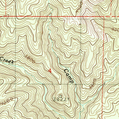 United States Geological Survey Soda Mountain, OR-CA (1988, 24000-Scale) digital map