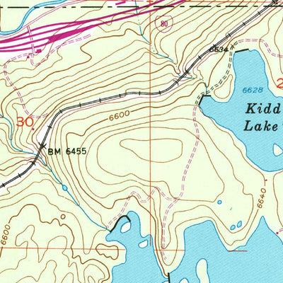 United States Geological Survey Soda Springs, CA (1955, 24000-Scale) digital map