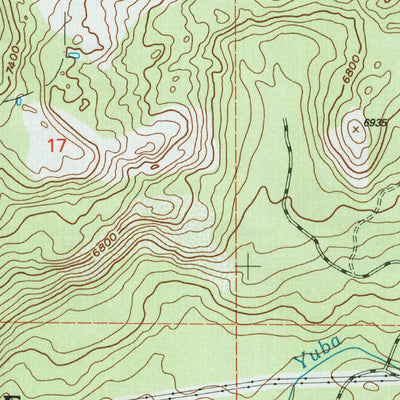 United States Geological Survey Soda Springs, CA (2000, 24000-Scale) digital map