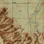 United States Geological Survey Soda Springs, ID (1949, 62500-Scale) digital map