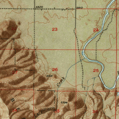 United States Geological Survey Soda Springs, ID (1949, 62500-Scale) digital map
