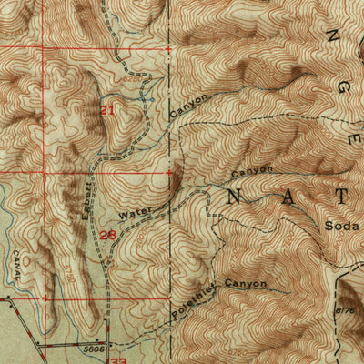 United States Geological Survey Soda Springs, ID (1949, 62500-Scale) digital map