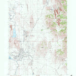United States Geological Survey Soda Springs, ID (1982, 24000-Scale) digital map