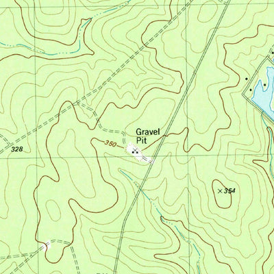 United States Geological Survey Soda, TX (1984, 24000-Scale) digital map