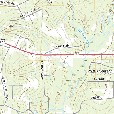 United States Geological Survey Soda, TX (2022, 24000-Scale) digital map