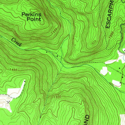 United States Geological Survey Soddy, TN (1946, 24000-Scale) digital map