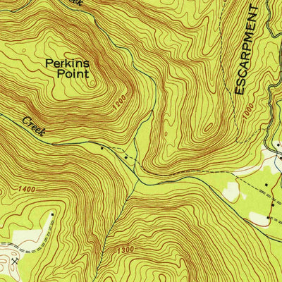 United States Geological Survey Soddy, TN (1947, 24000-Scale) digital map