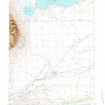 United States Geological Survey Sodergreen Lake, WY (1963, 24000-Scale) digital map