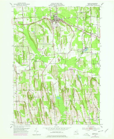 United States Geological Survey Sodus, NY (1952, 24000-Scale) digital map