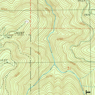 United States Geological Survey Soldier Camp Mountain, OR (1989, 24000-Scale) digital map