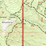 United States Geological Survey Soldier Camp Mountain, OR (1998, 24000-Scale) digital map