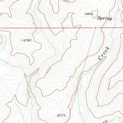 United States Geological Survey Soldier Cap, NV (1974, 24000-Scale) digital map