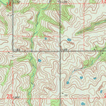 United States Geological Survey Soldier Creek NE, KS (1960, 24000-Scale) digital map