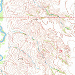 United States Geological Survey Soldier Creek NE, SD (1969, 24000-Scale) digital map