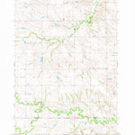 United States Geological Survey Soldier Creek NW, SD (1969, 24000-Scale) digital map
