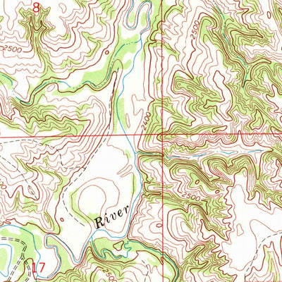 United States Geological Survey Soldier Creek, SD (1969, 24000-Scale) digital map