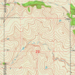 United States Geological Survey Soldier Creek SW, KS (1964, 24000-Scale) digital map