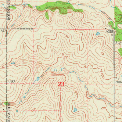 United States Geological Survey Soldier Creek SW, KS (1964, 24000-Scale) digital map