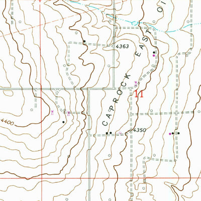 United States Geological Survey Soldier Hill, NM (1973, 24000-Scale) digital map