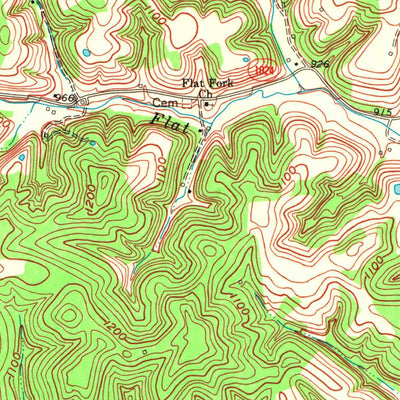 United States Geological Survey Soldier, KY (1970, 24000-Scale) digital map