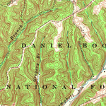 United States Geological Survey Soldier, KY (1970, 24000-Scale) digital map