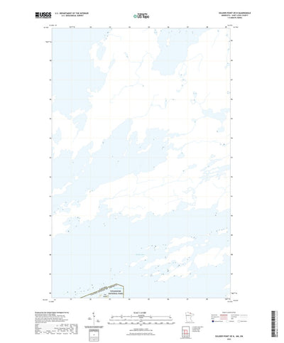 United States Geological Survey Soldier Point OE N, MN (2022, 24000-Scale) digital map