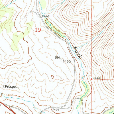 United States Geological Survey Soldier Summit, UT (1978, 24000-Scale) digital map