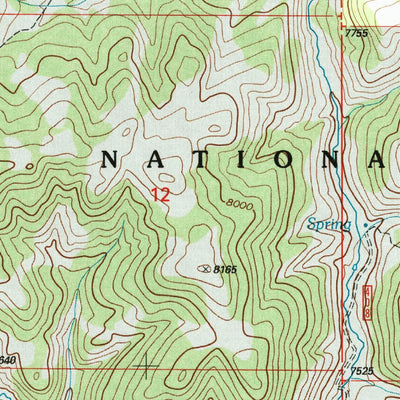 United States Geological Survey Soldier Summit, UT (1998, 24000-Scale) digital map
