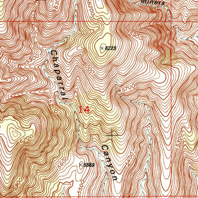 United States Geological Survey Soldiers Pass, UT (1993, 24000-Scale) digital map