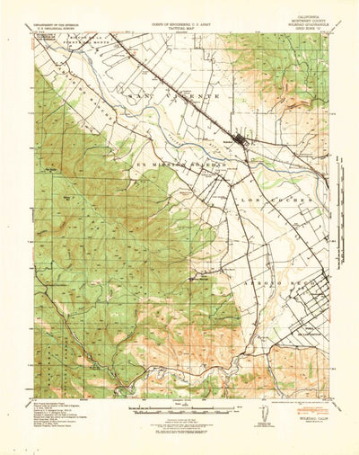 United States Geological Survey Soledad, CA (1940, 62500-Scale) digital map