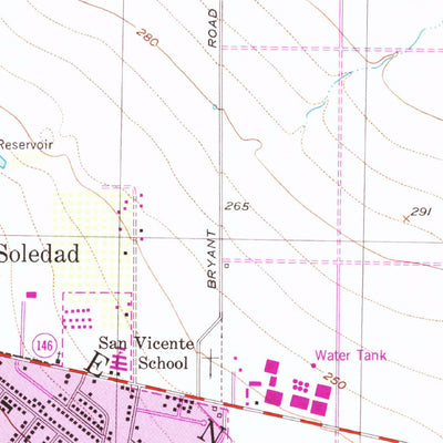 United States Geological Survey Soledad, CA (1955, 24000-Scale) digital map