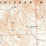 United States Geological Survey Soledad Mountain, CA (1947, 24000-Scale) digital map