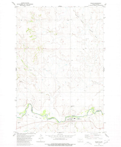 United States Geological Survey Solen, ND (1980, 24000-Scale) digital map