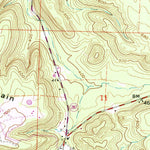 United States Geological Survey Solgohachia, AR (1990, 24000-Scale) digital map