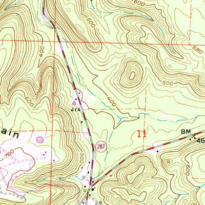 United States Geological Survey Solgohachia, AR (1990, 24000-Scale) digital map