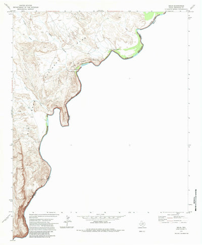 United States Geological Survey Solis, TX (1970, 24000-Scale) digital map