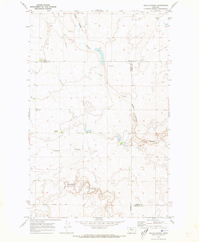 United States Geological Survey Sollid School, MT (1970, 24000-Scale) digital map