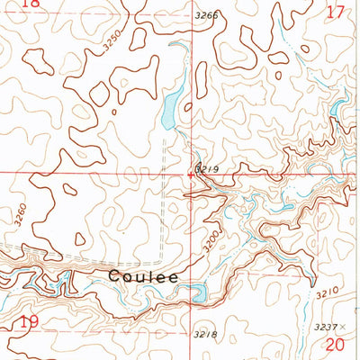 United States Geological Survey Sollid School, MT (1970, 24000-Scale) digital map