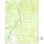 United States Geological Survey Soloman Butte, OR (1988, 24000-Scale) digital map