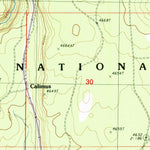 United States Geological Survey Soloman Butte, OR (1988, 24000-Scale) digital map