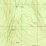 United States Geological Survey Soloman Butte, OR (1988, 24000-Scale) digital map