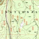 United States Geological Survey Soloman Butte, OR (1998, 24000-Scale) digital map