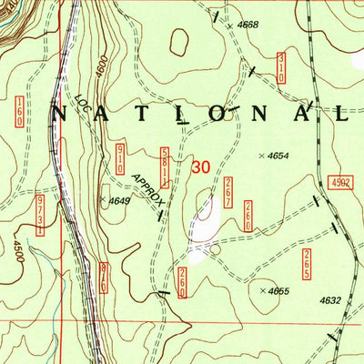 United States Geological Survey Soloman Butte, OR (1998, 24000-Scale) digital map