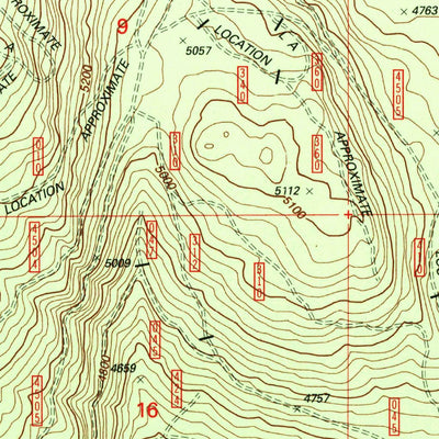 United States Geological Survey Soloman Butte, OR (1998, 24000-Scale) digital map