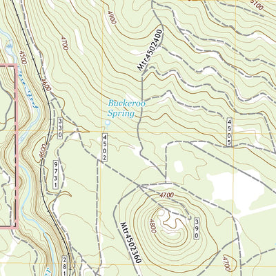 United States Geological Survey Soloman Butte, OR (2020, 24000-Scale) digital map