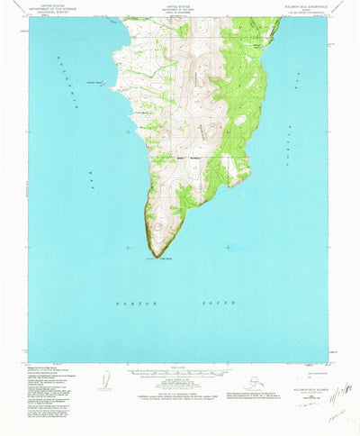 United States Geological Survey Solomon B-2, AK (1950, 63360-Scale) digital map