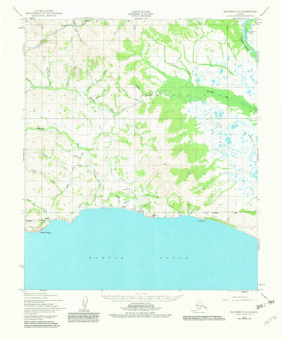 United States Geological Survey Solomon C-4, AK (1950, 63360-Scale) digital map